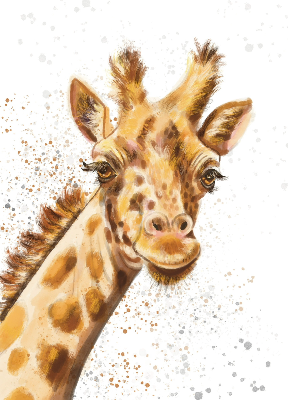 A3 Giraffe print